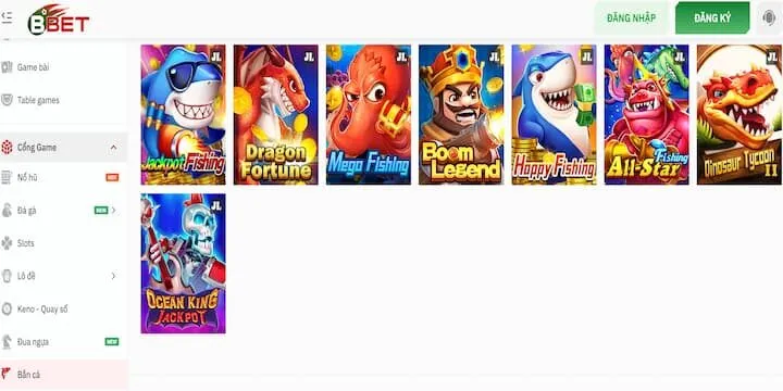 Cách nhận biết link chính hãng qua giao diện BBET