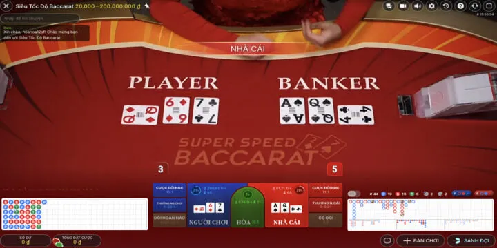 Lợi thế khiến Baccarat BBet nổi bật nhất thị trường