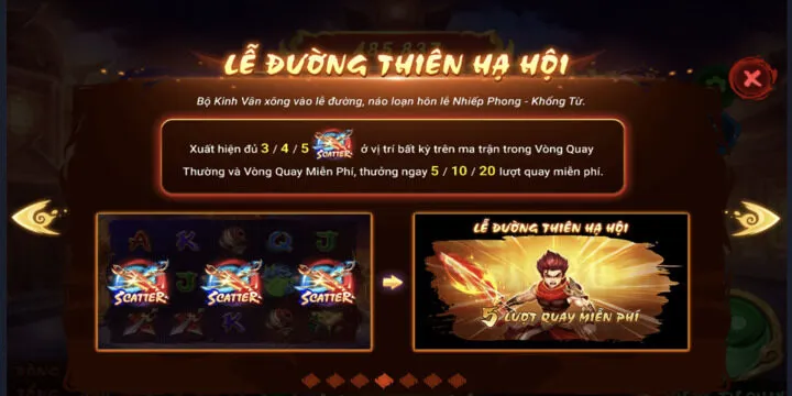 Các chế độ đặc biệt trong trò chơi Phong Vân BBET