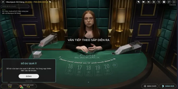 Quy tắc đặt cược trong Blackjack BBet