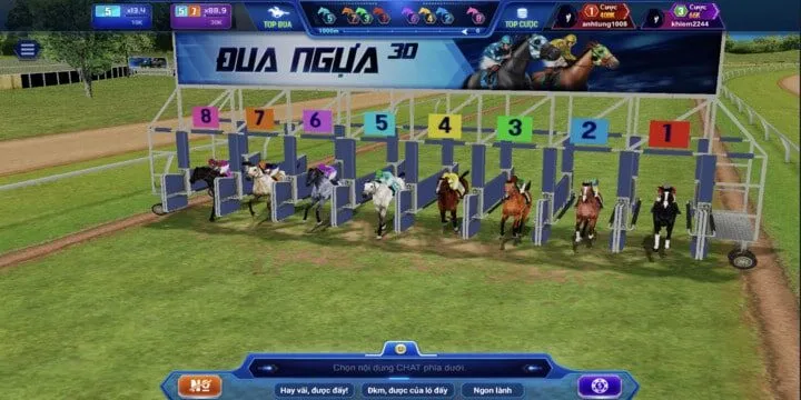 Đua ngựa BBET là loại hình cá cược siêu đỉnh tại nhà cái