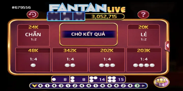 Fantan Live cái nhìn tổng quan về trò chơi chia hạt cổ điển hiện đại