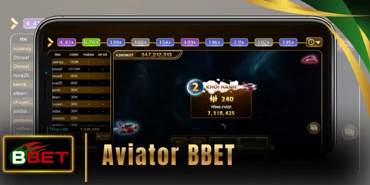 Aviator BBET - Trò chơi đổi thưởng độc lạ được yêu thích