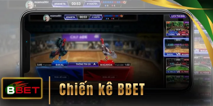 Chiến kê BBET - Cá cược chọi gà online sống động, cực hay