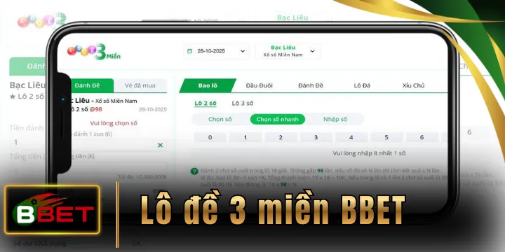 Lô đề 3 miền BBET - Hướng dẫn soi cầu cực hay từ cao thủ