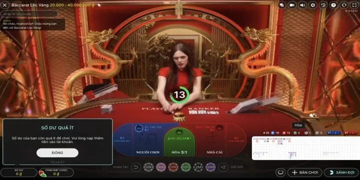 Hướng dẫn chi tiết cách đặt cược tại Baccarat BBet