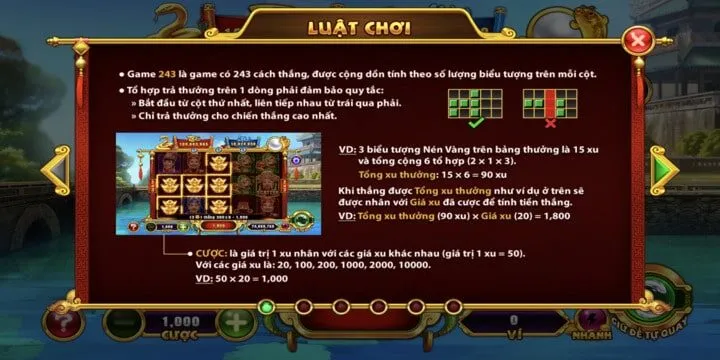 Luật chơi chi tiết của game nổ hũ Táo quân BBET