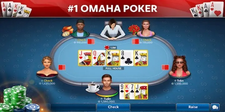 Tìm hiểu về Poker Omaha BBet cho tân binh